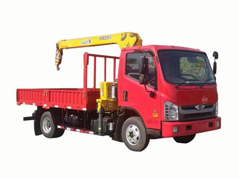 Futian 4-meter truck-mounted crane