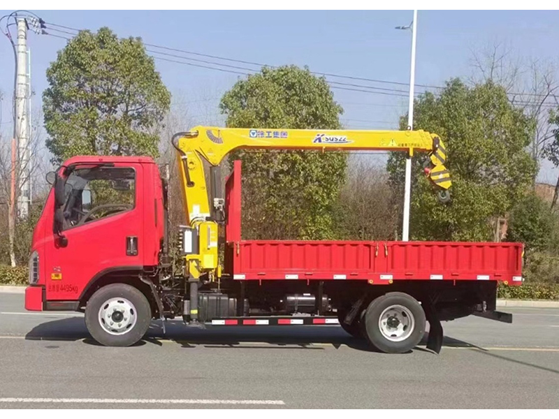 Futian 4-meter truck-mounted crane