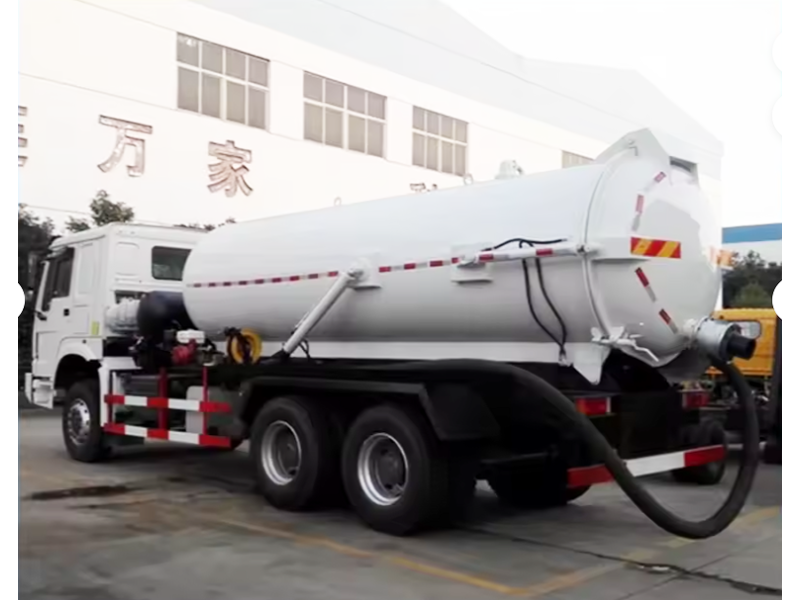 Shagang 6X4 High-Pressure Sewage Suction Vehicle