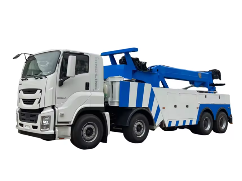 ISUZU 8x4 drive 40-ton diesel rescue vehicle