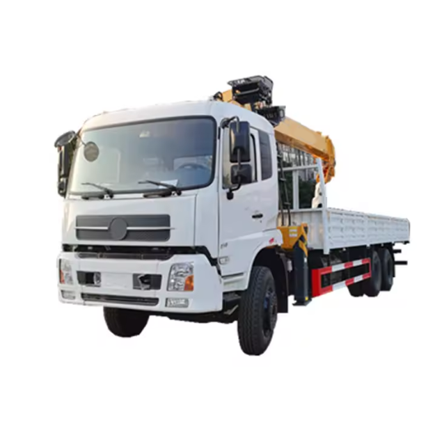 DF 6x4 10-ton crane truck, 260HP, Euro III, 10-ton, 4-section boom, crane truck