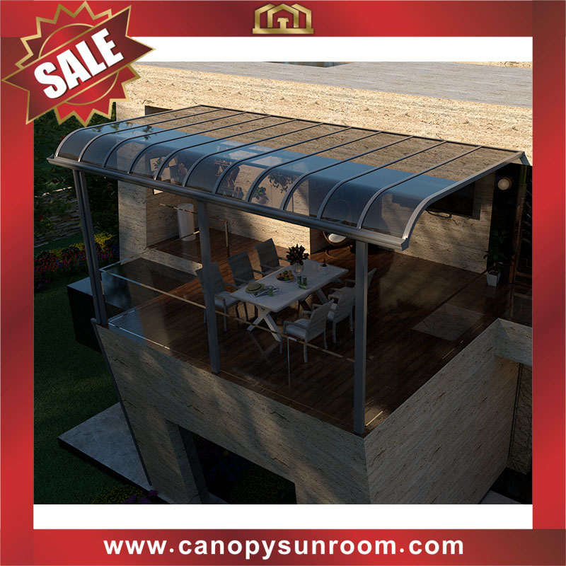excellent backyard house patio terrace balcony polycarbonate aluminum canopy awning canopies shelter