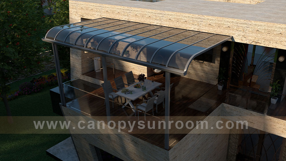 Patio terrace canopy awning shelter