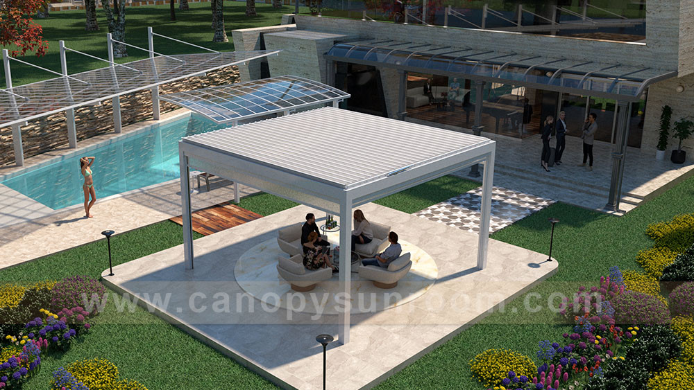 Introduction to Aluminum Louvered Pergolas