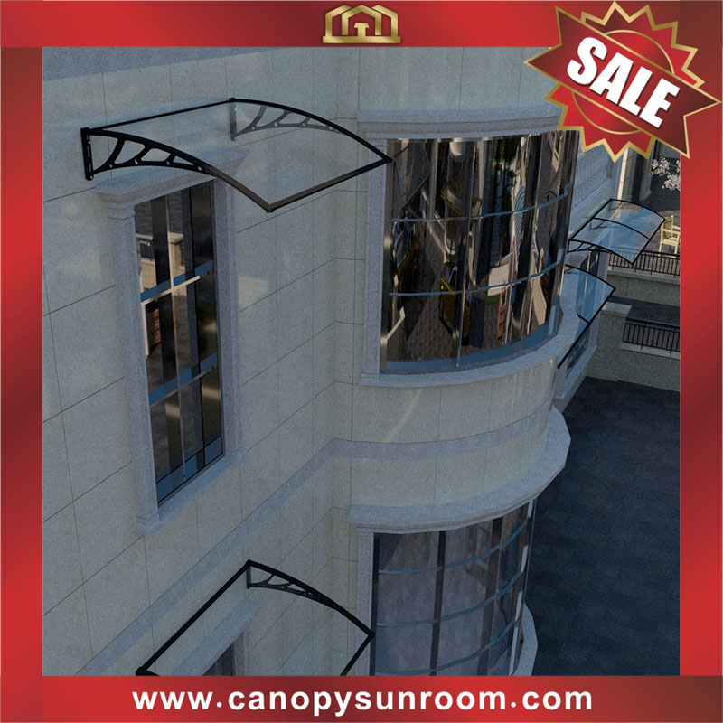 high quality house Window door DIY Polycarbonate pc awning canopy shelter for sale