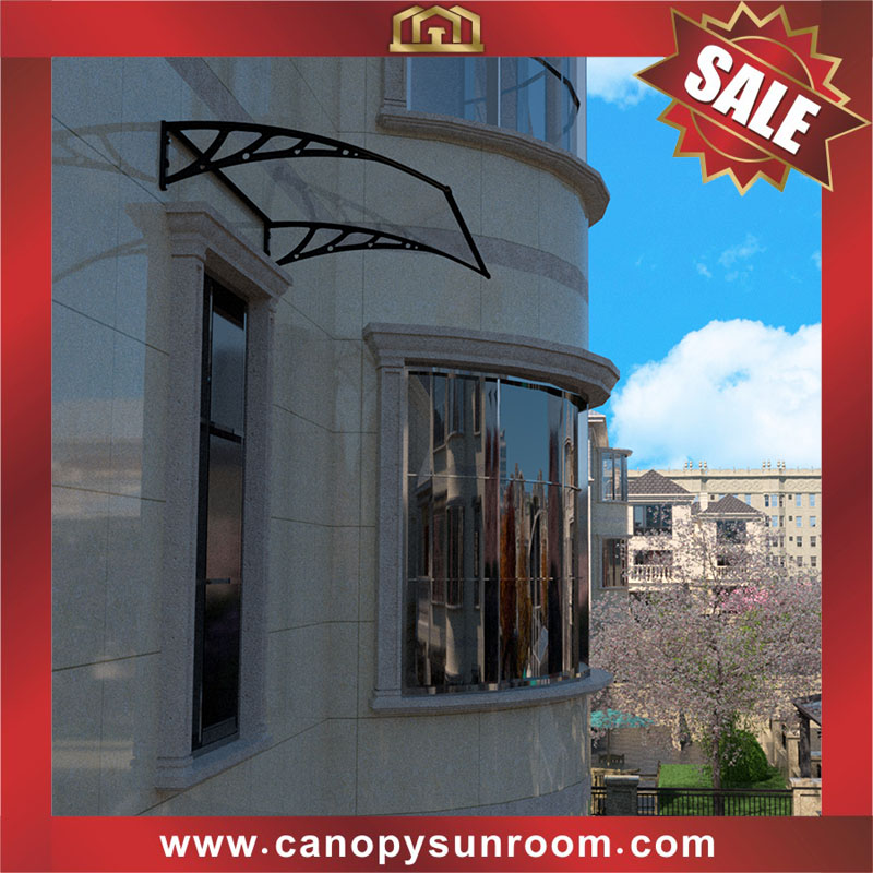 high quality house Window door DIY Polycarbonate pc awning canopy shelter for sale