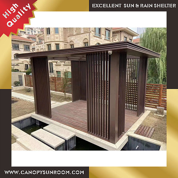 outdoor aluminum gazebo