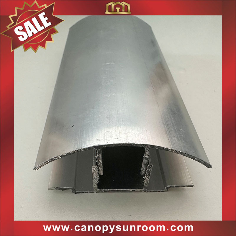 Aluminum aluminium alu buckle connector profile snap for hollow polycarbonate pc sheet for sale