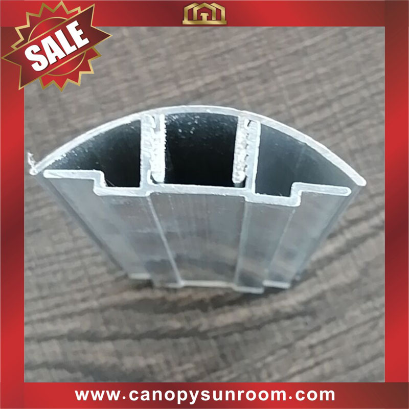 Aluminum aluminium alu buckle connector profile snap for hollow polycarbonate pc sheet for sale