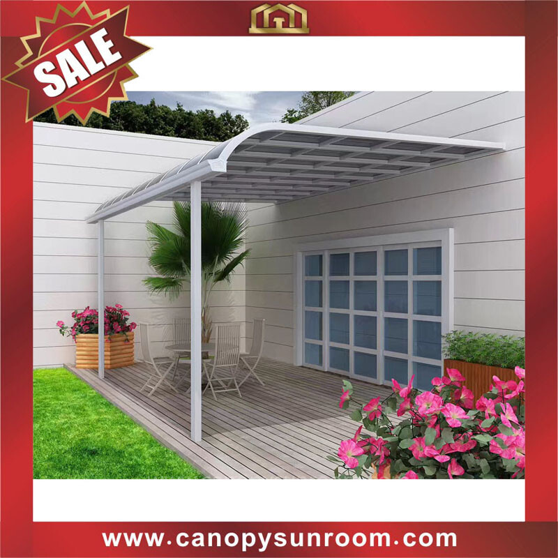 excellent backyard house patio terrace balcony canopy awning canopies shelter with aluminum framework and polycarbonate sheet