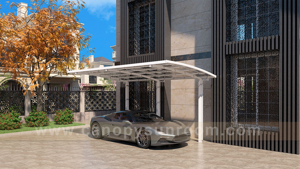 single parking car carport