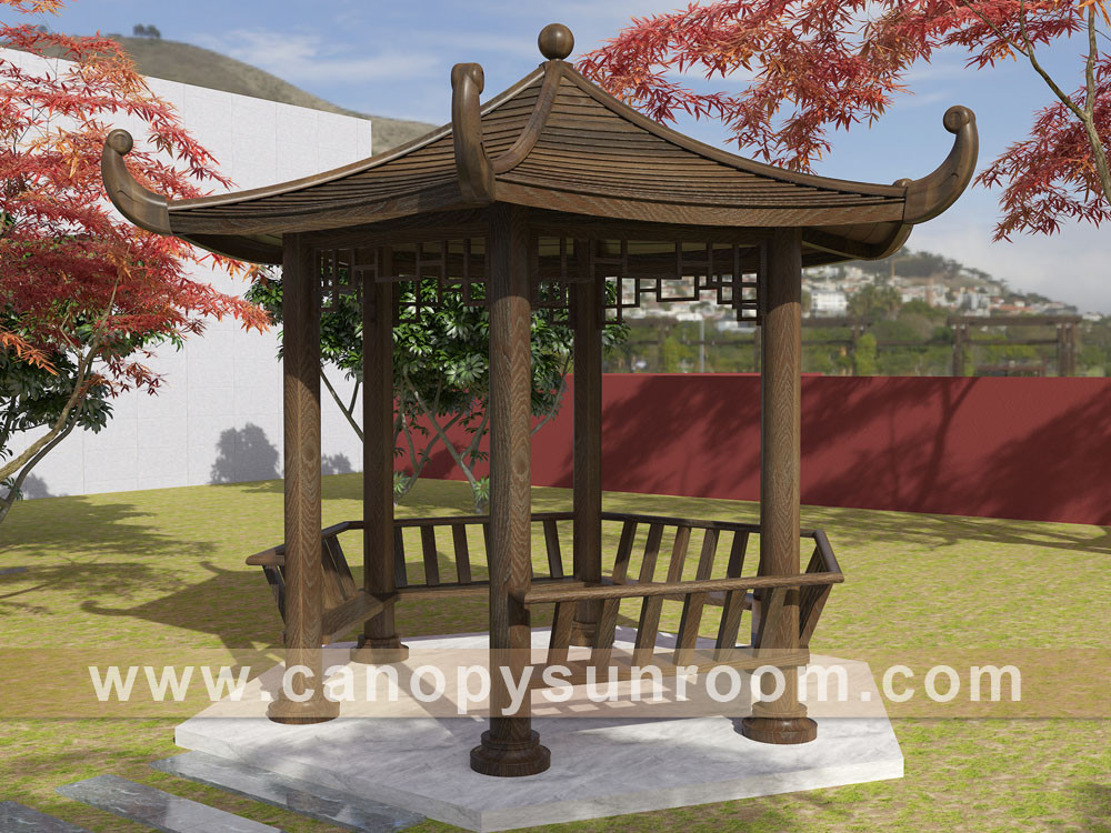 aluminum gazebo pavilion shelter