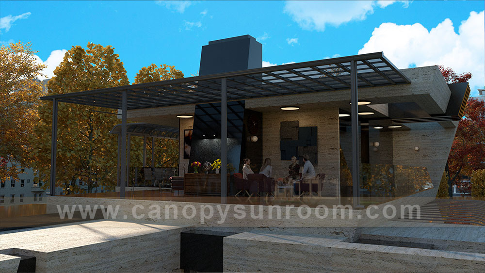 terrace patio canopy awning