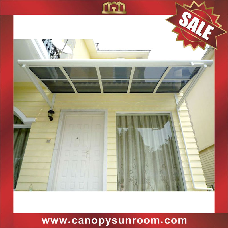 high quality house patio terrace balcony polycarbonate aluminum canopy awning canopies shelter 