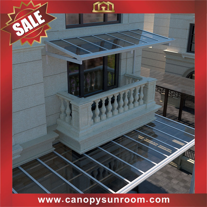 high quality house patio terrace balcony polycarbonate aluminum canopy awning canopies shelter 
