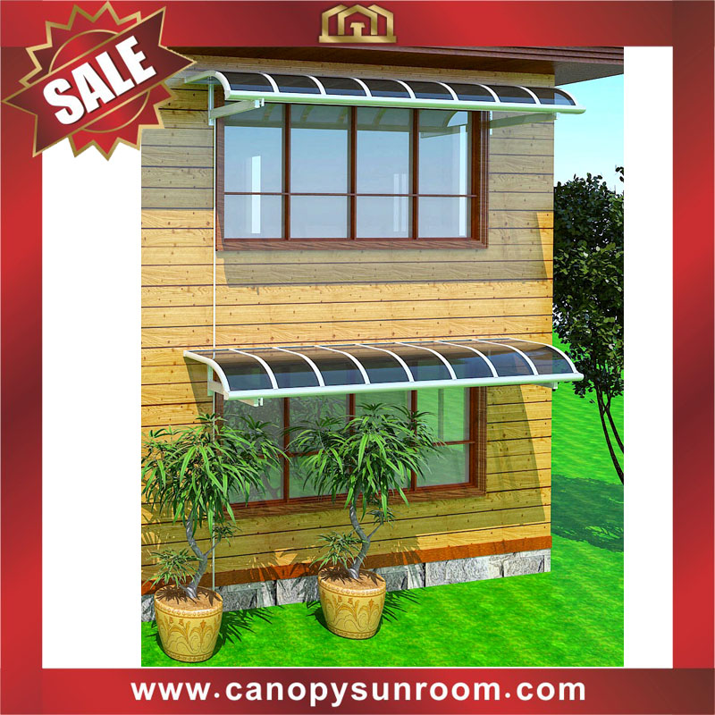 high quality house patio terrace balcony polycarbonate aluminum canopy awning canopies shelter 