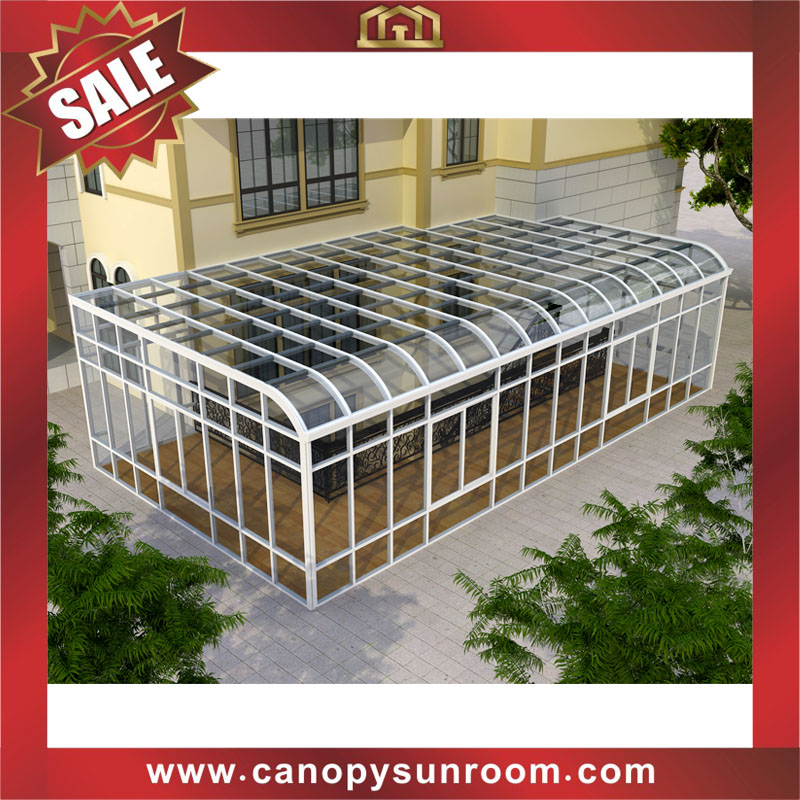 excellent aluminum outdoor backyard patio glass sun house sunroom enclosure cabin shed