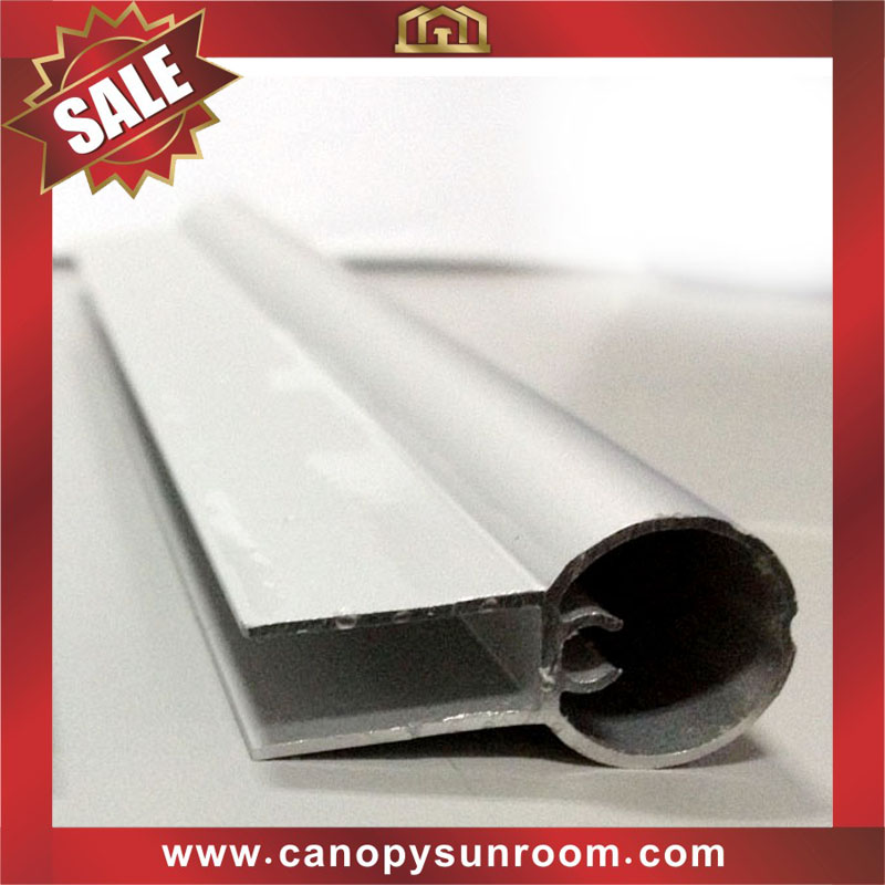 Front back Aluminium aluminum profile bar tube connector for diy canopy awning   