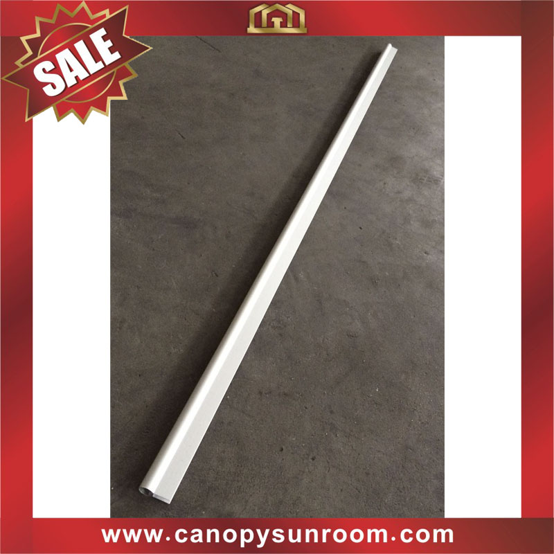 front back rear Aluminium aluminum profile bar tube connector for PC canopy awning   