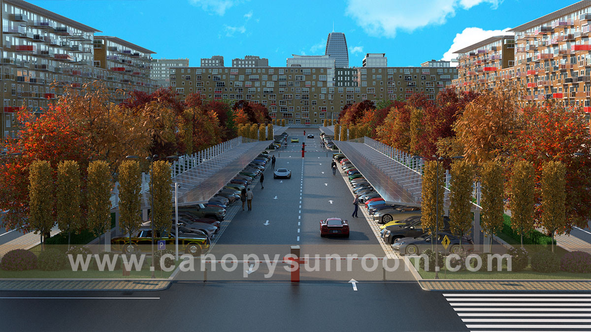 outdoor parking cars canopy awning shelter carports