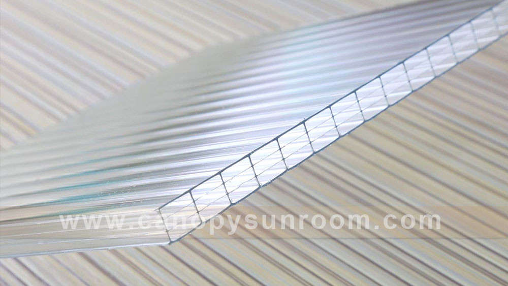 four wall hollow polycarbonate sheet four wall hollow polycarbonate sheet
