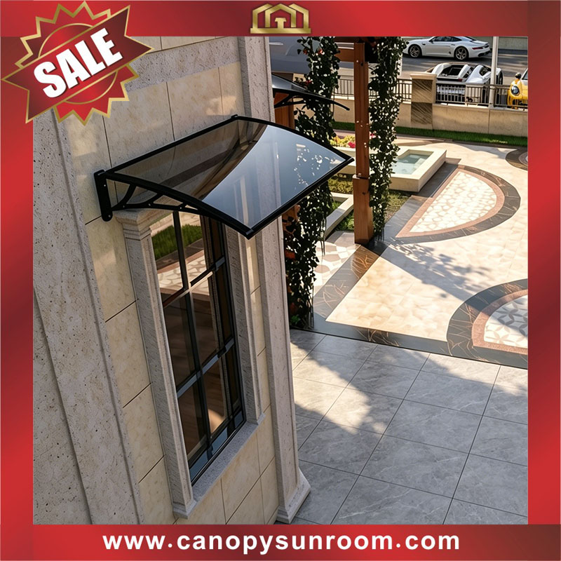 House window door DIY Polycarbonate pc awning canopy shelter 