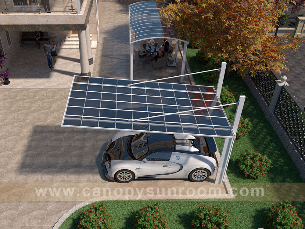 polycarbonate carport single car shelter