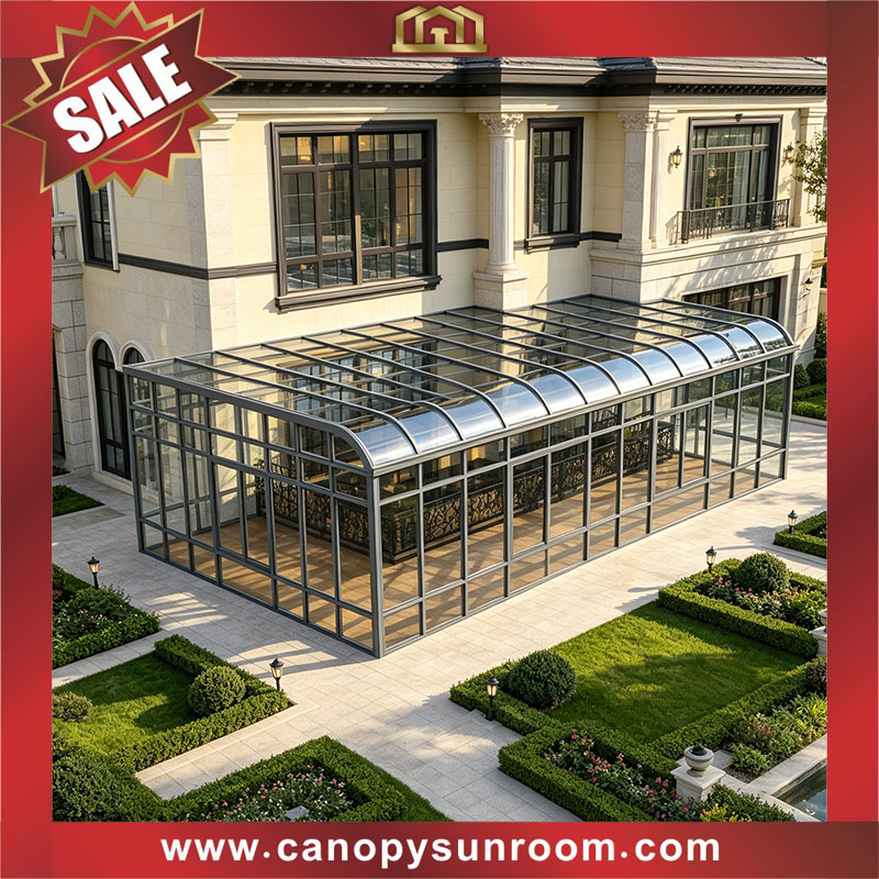 excellent aluminum outdoor backyard patio glass sun house sunroom enclosure cabin shed