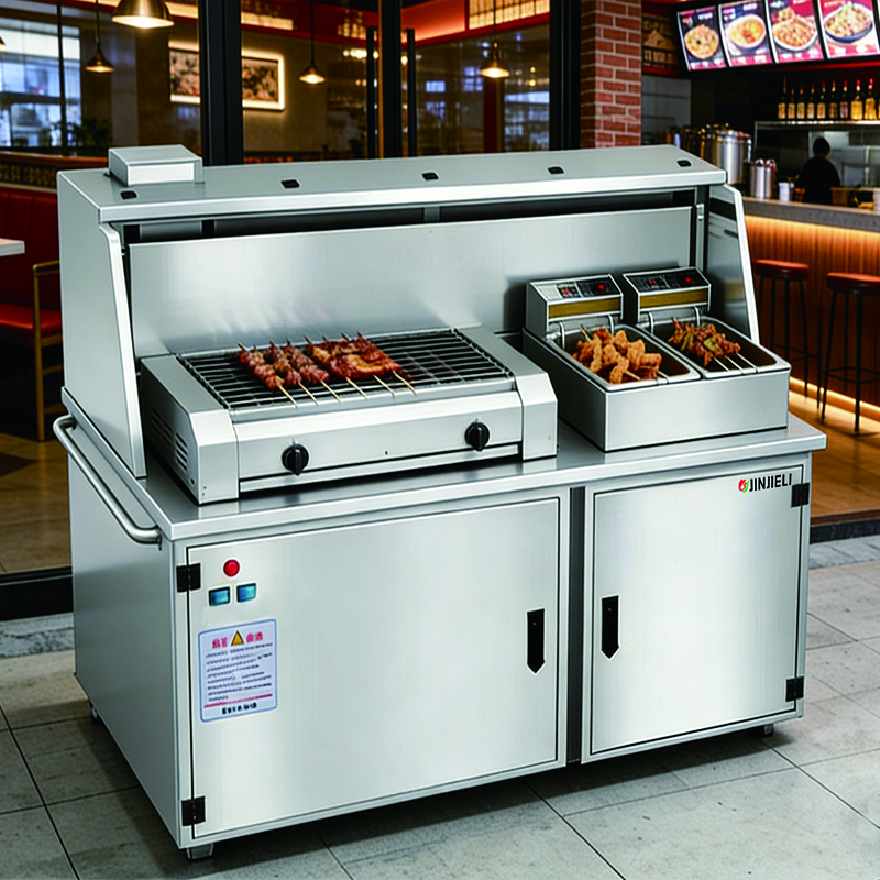 JINGJIELI - smoke-free bbq car