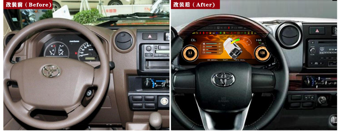 Compatible vehicle model: Toyota Land Cruiser LC76 Compatible vehicle model: Toyota Land Cruiser LC76