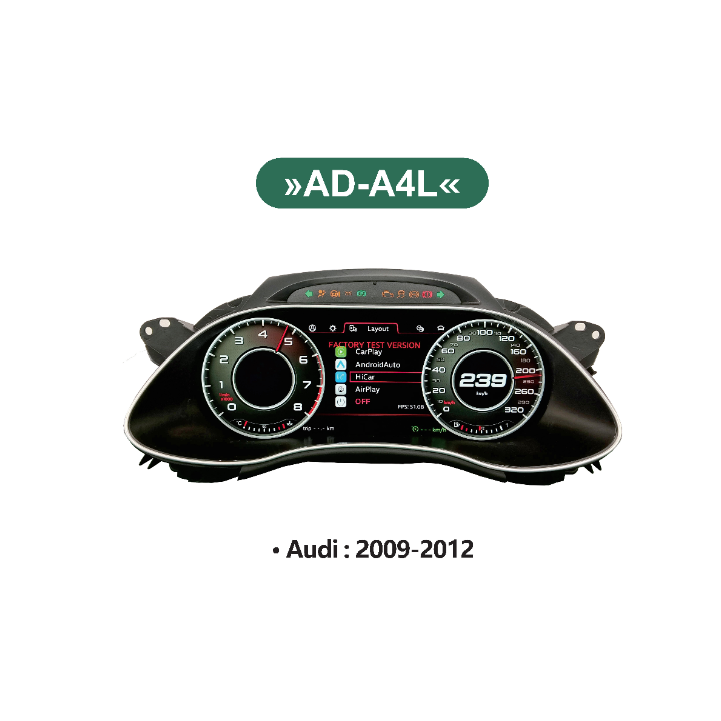 奥迪Audi A4L 2009-2016 year