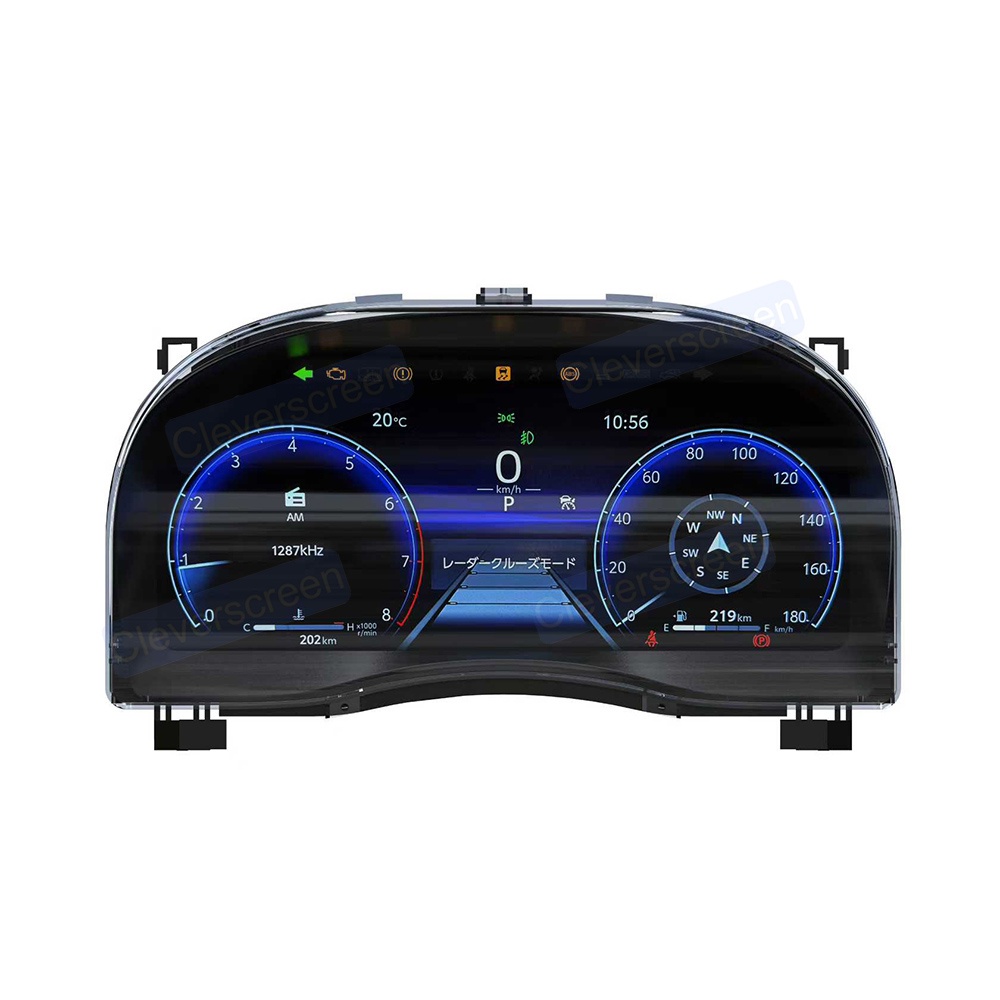 LCD Instrument Cluster for Toyota Alphard 20/30/35 series 2009-2022 LCD Instrument Cluster for Toyota Alphard 20/30/35 series 2009-2022