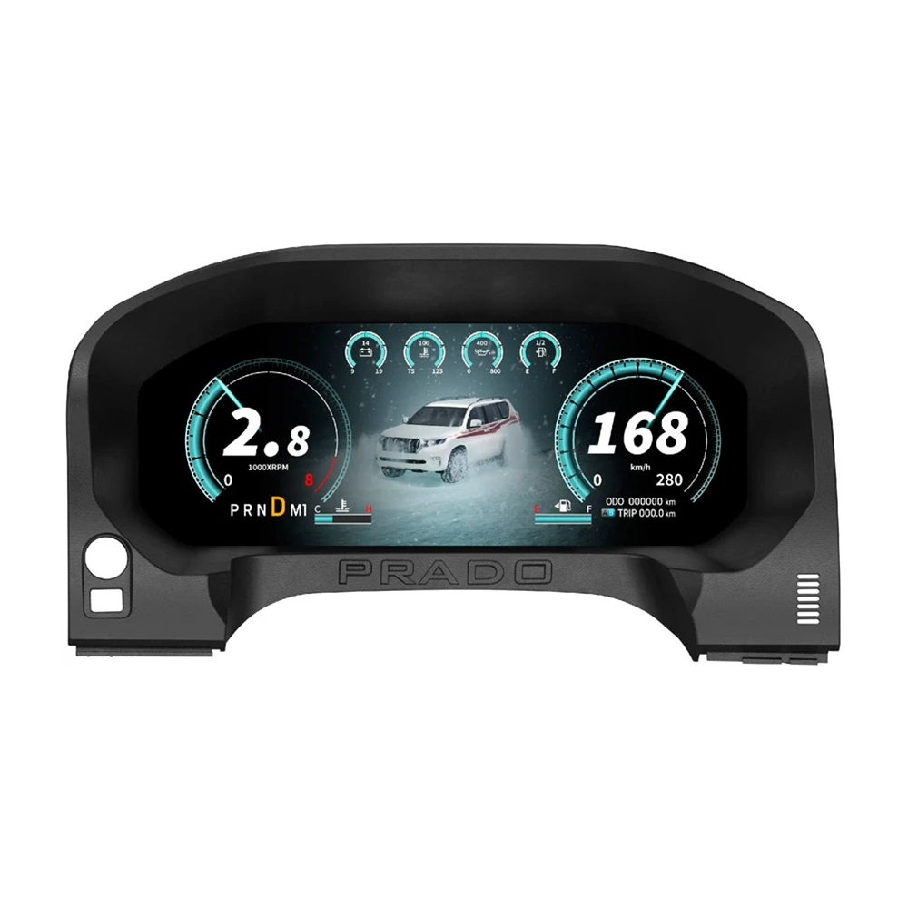 LCD Instrument Cluster for Toyota Prado 150 2010-2023 LCD Instrument Cluster for Toyota Prado 150 2010-2023