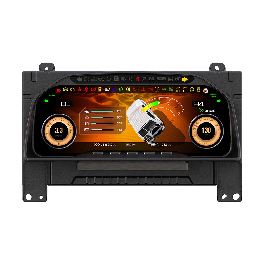 LCD Instrument Cluster for Toyota Land Cruiser LC76 2007-2021 LCD Instrument Cluster for Toyota Land Cruiser LC76 2007-2021