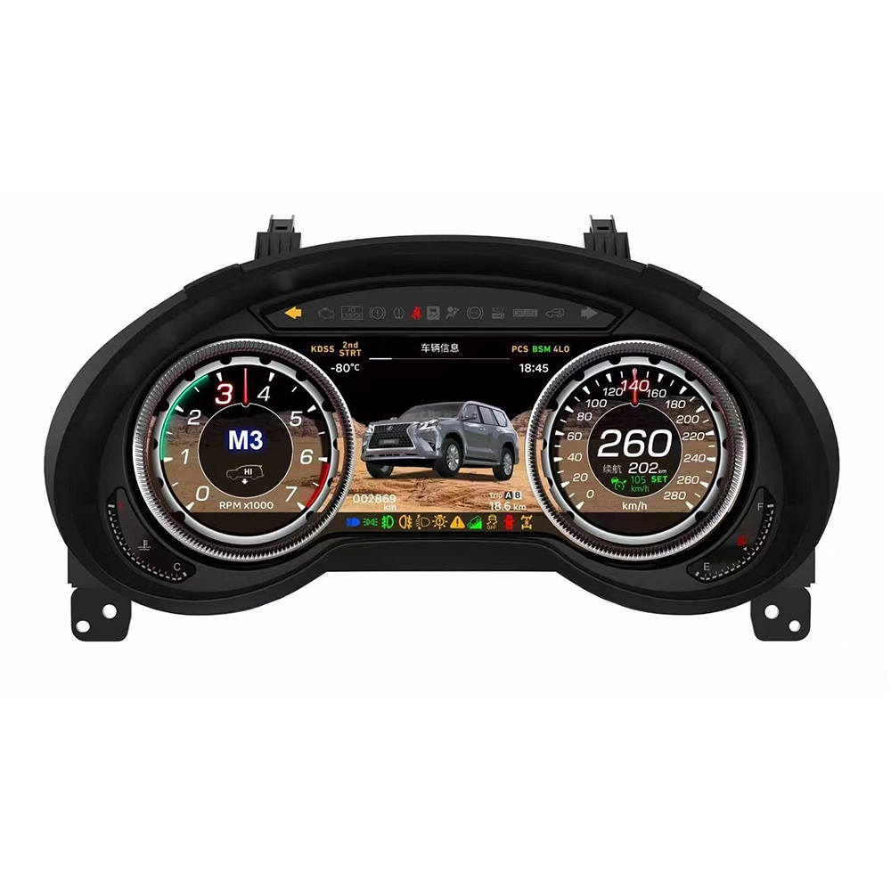 LCD Instrument Cluster for Lexus GX460/400 2009-2021 LCD Instrument Cluster for Lexus GX460/400 2009-2021