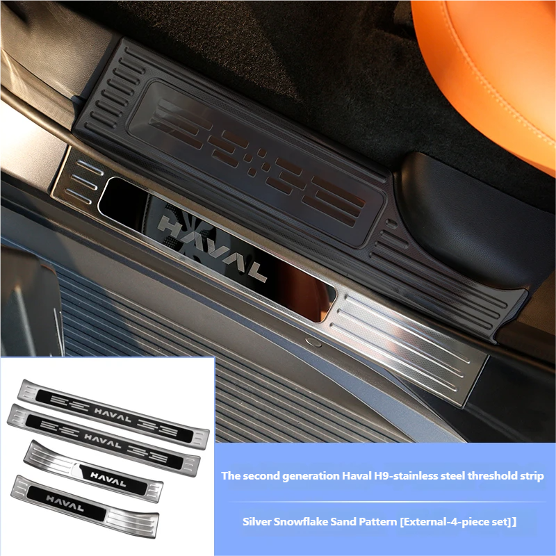 Stainless steel threshold strips