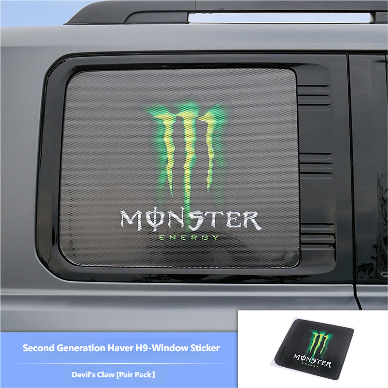 Car window sticker