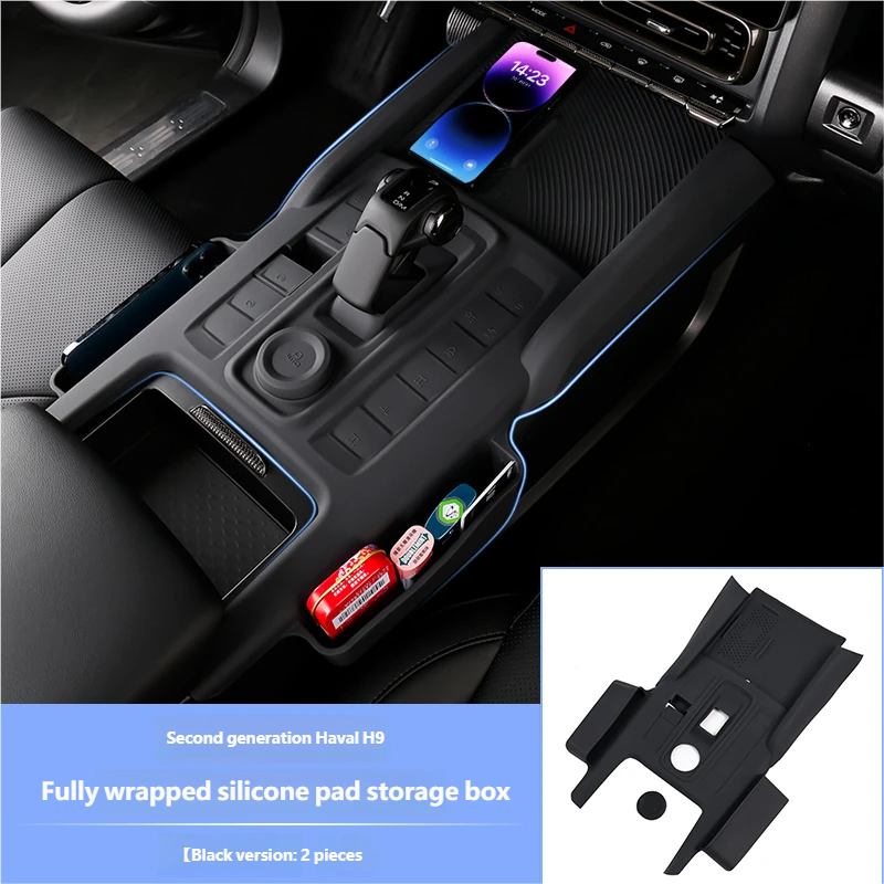 All-inclusive silicone pad storage box