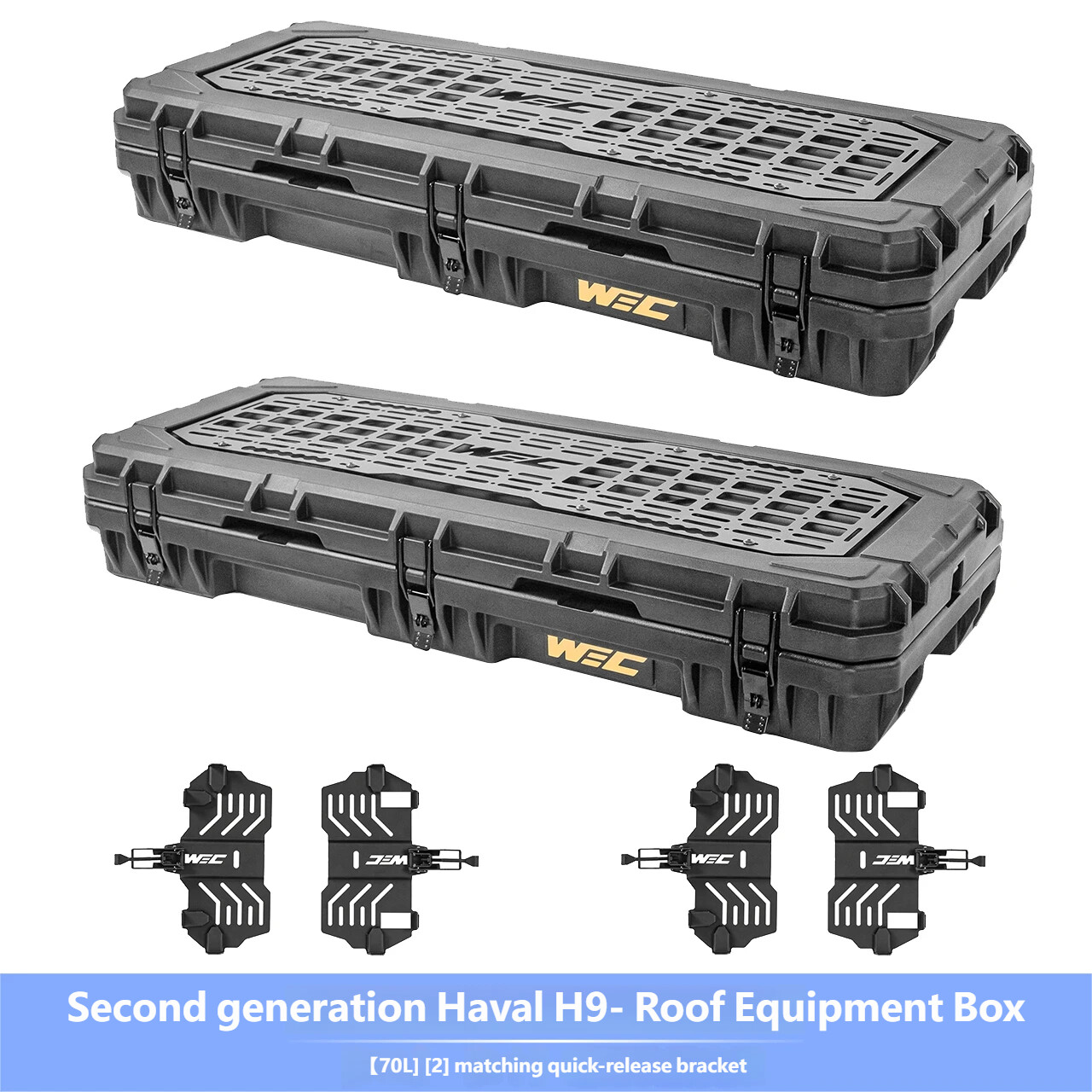 Roof luggage compartment