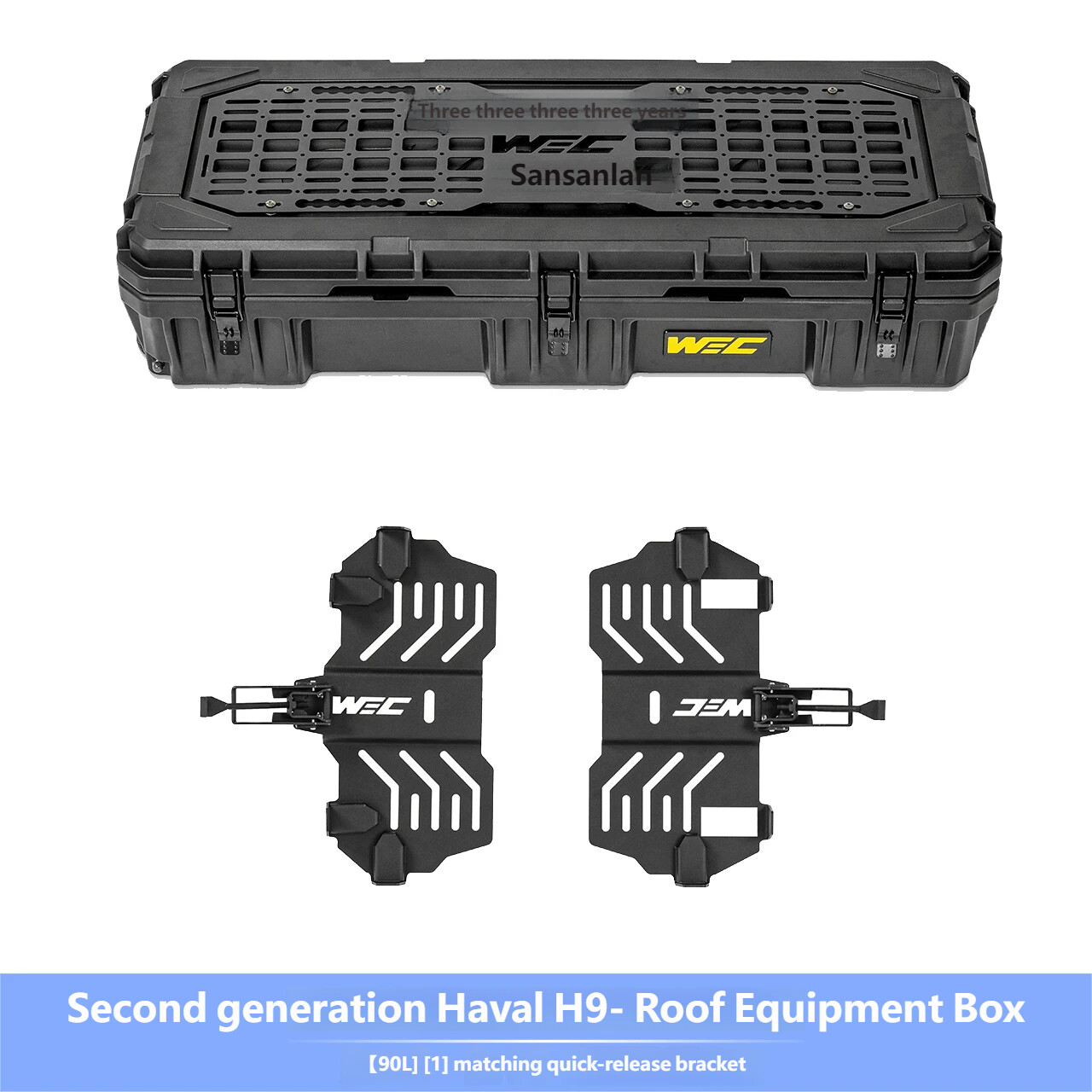 Roof luggage compartment