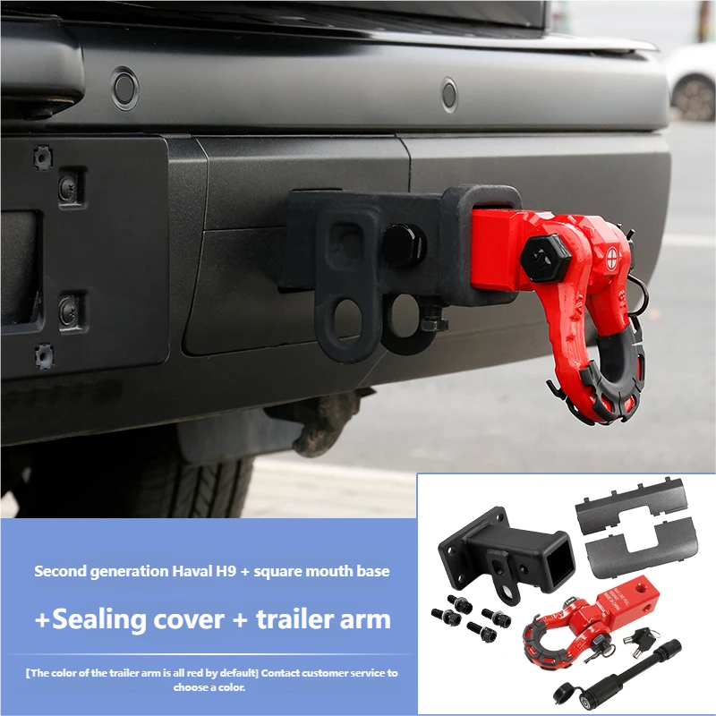 Crocodile-style trailer arm