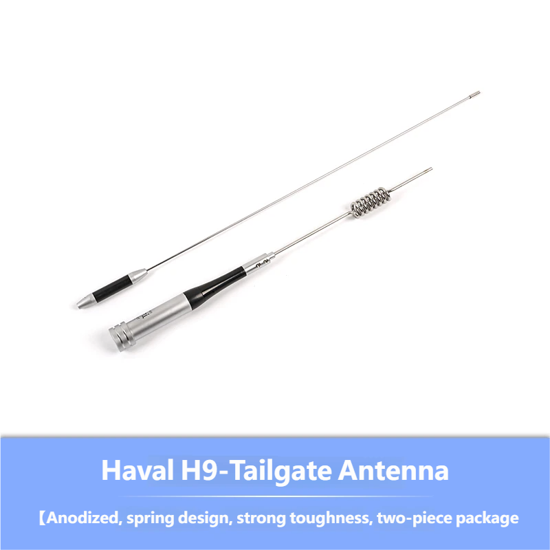 Tailgate antenna pole bracket