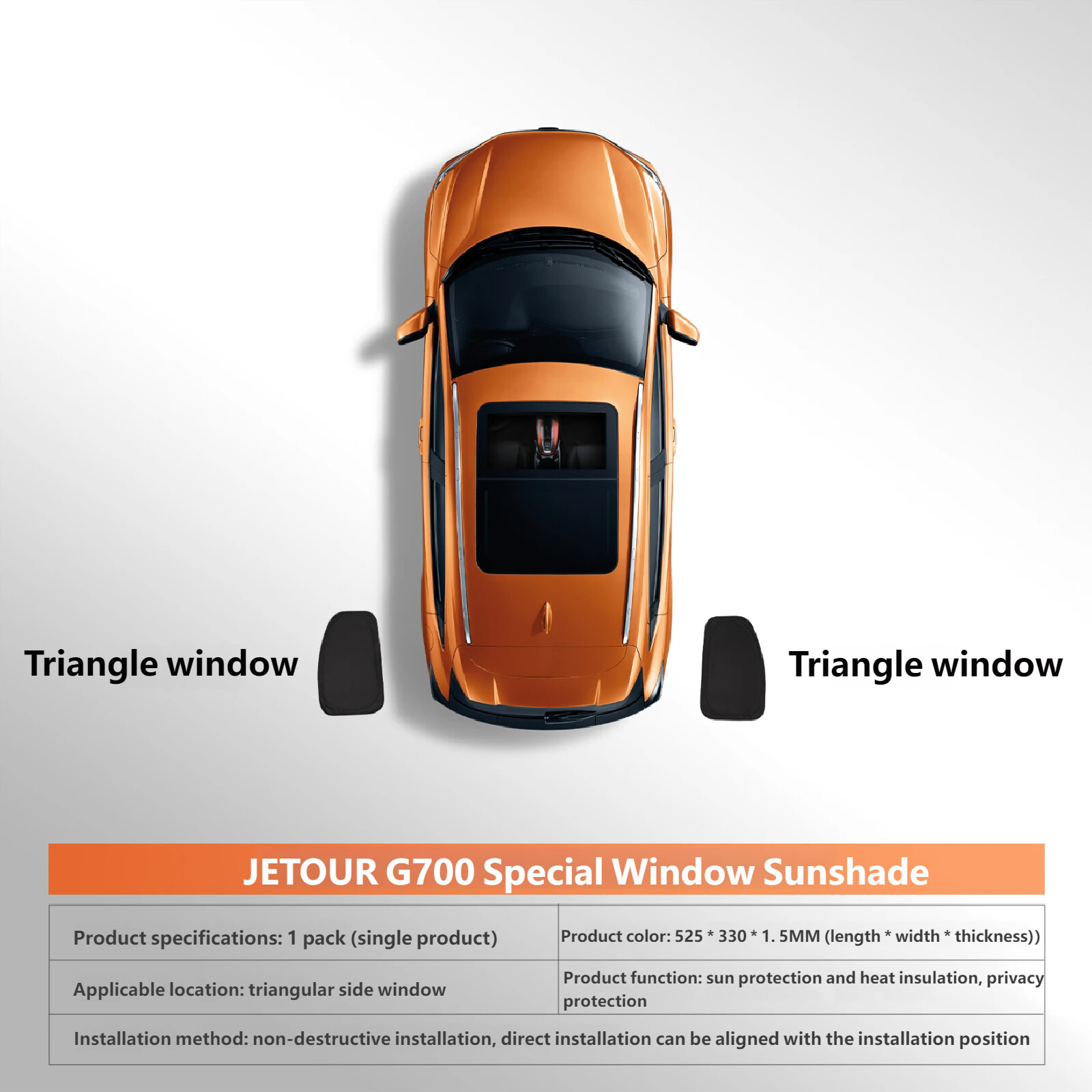 Folding Windshield Sunshade
