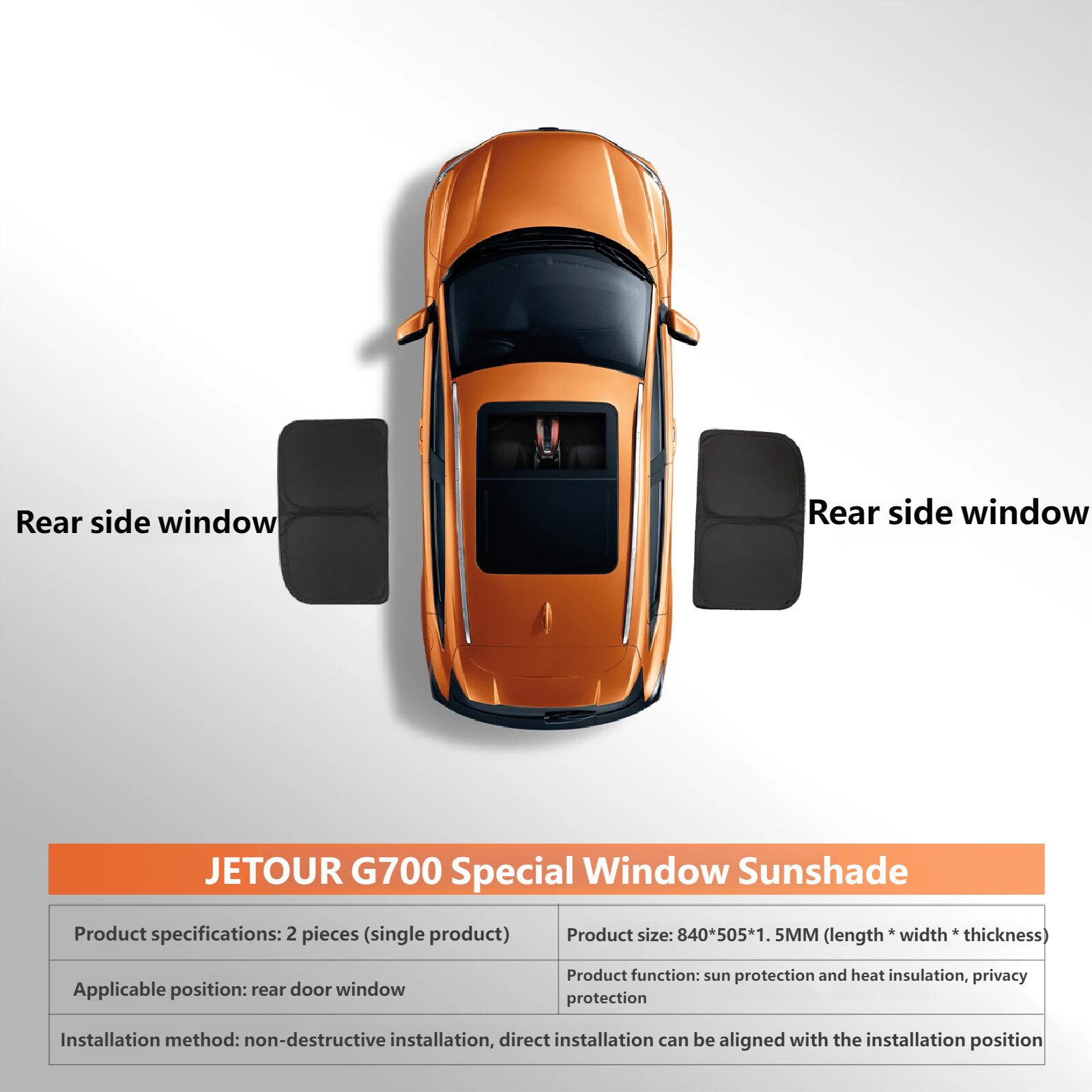 Folding Windshield Sunshade