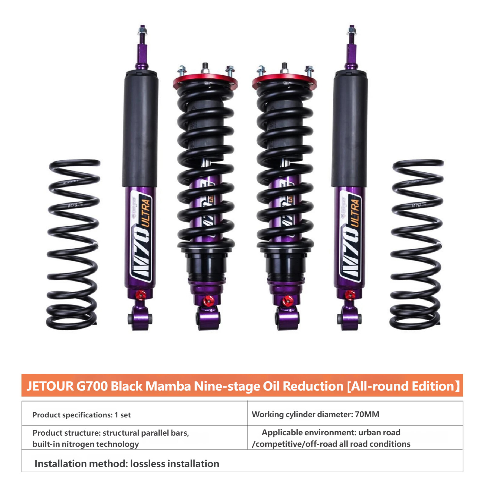 Black Mamba Nitrogen Shock Absorber
