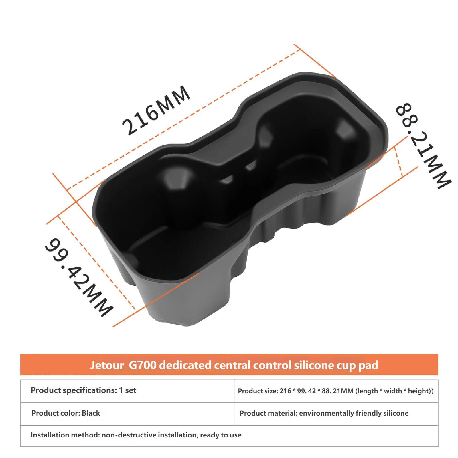 Silicone water cup holder