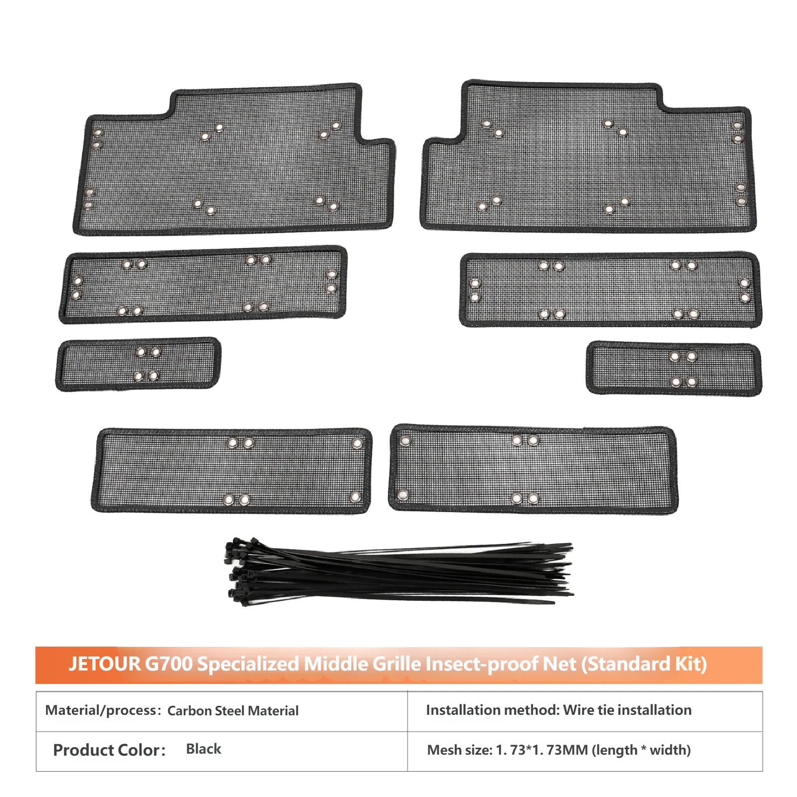 Front Grille fly net
