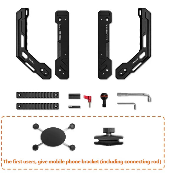 Driver and passenger door handles
