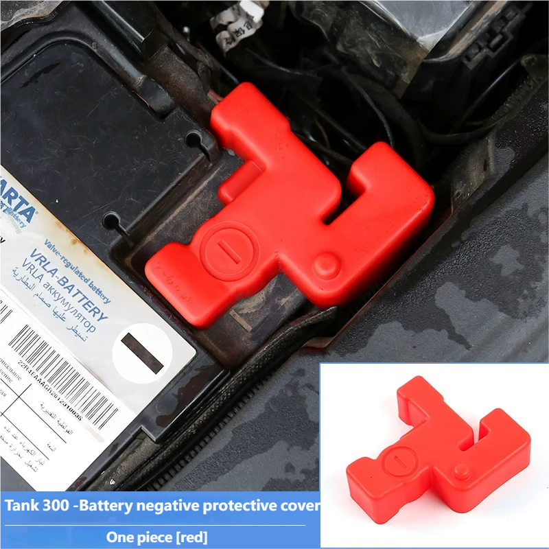 Battery negative protective cover