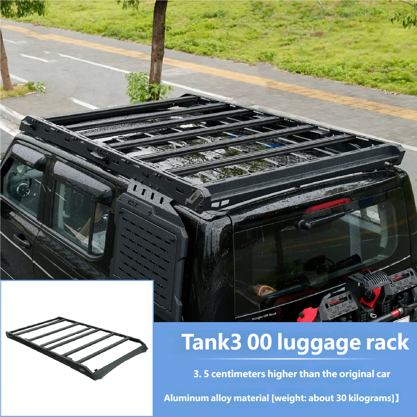 WEC luggage rack